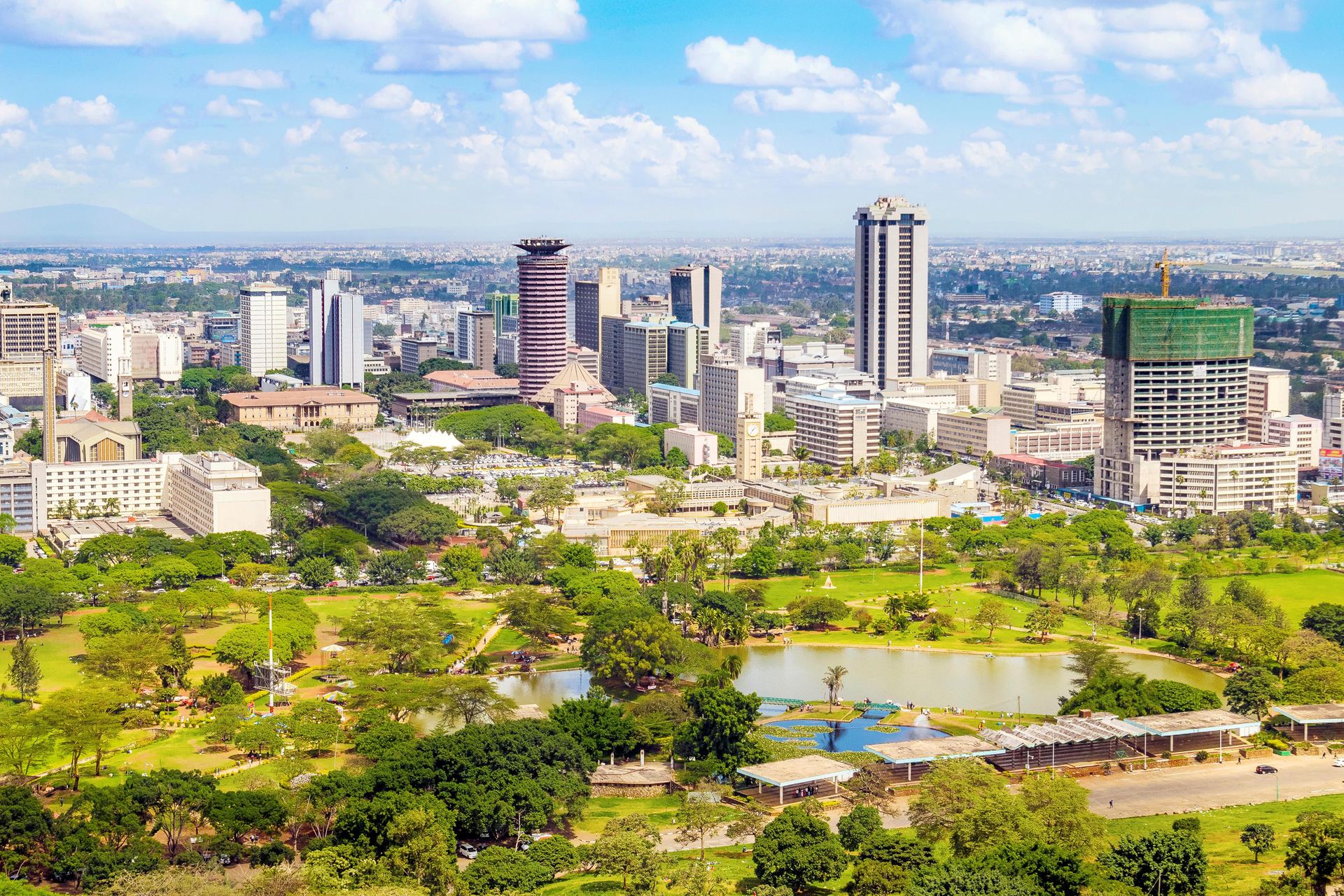 Nairobi skyline