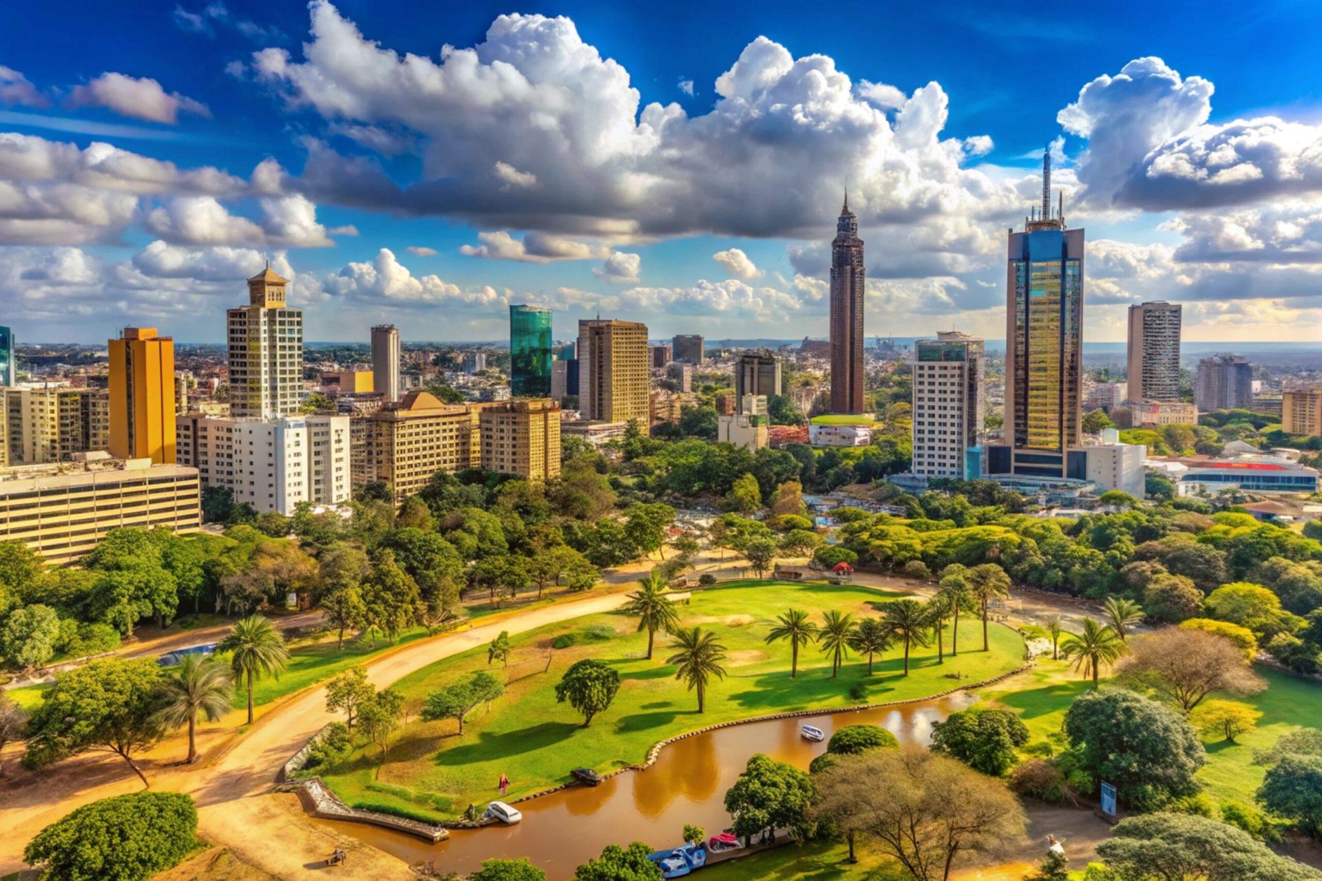 Nairobi skyline